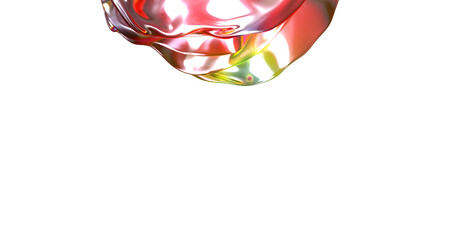 Poster - Holographic Illusion: Immerse Yourself in a Mesmerizing 3D Holographic Background
