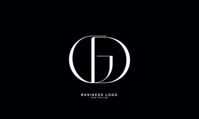 GD, DG, G, D, Abstract Letters Logo Monogram