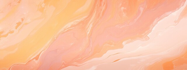  Abstract textured background in shade of apricot, pastel pink, orange, yellow. Modern background. Marble	
