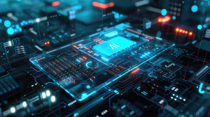 Poster - Digital touch screen of control panel in spaceship or command center, futuristic AI dashboard. Concept of hud and ui tech, data, monitor, technology, security, interface