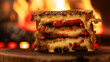 Savor the intense flavors of this firegrilled cheese featuring a combination of aged gouda roasted tomatoes and a touch of y chipotle aioli. A true firekissed delight.