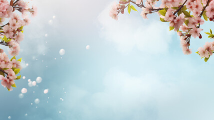 Spring background / banner / frame / card
