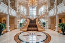 Grandiose Marble Foyer