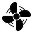 © Sentya - propeller glyph icon