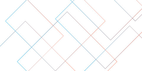 Fototapete -  Abstract geometric minimal tech lines in white background. Geometric background for presentation. Modern minimal and clean white gold lines pattern.3d architecture pattern design.