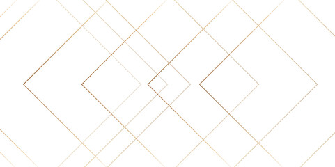 Fototapete -  Abstract geometric minimal tech lines in white background. Geometric background for presentation. Modern minimal and clean white gold lines pattern.3d architecture pattern design.