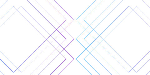 Fototapete -  Abstract geometric minimal tech lines in white background. Geometric background for presentation. Modern minimal and clean white gold lines pattern.3d architecture pattern design.