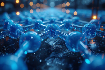 an interconnected network of research laboratories contributing to breakthroughs in medicine and hea