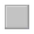 Pixel illustration of  a light gray square tile