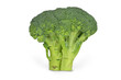 Green broccoli isolated on transparent background - png ready to use.