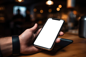Poster - A forward-thinking digital wallet paired with a user-friendly payment app, offering a glimpse into the future of hassle-free financial transactions. Generative Ai.