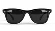 Black sunglasses isolated on white background