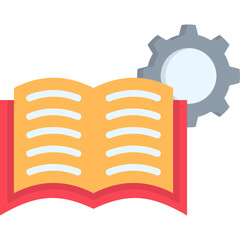 Sticker - Open Book Icon