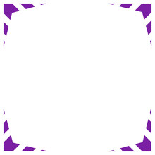 Purple Frame Corner And Arrow