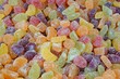 Un tas de bonbons acidulés multicolores 