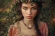 Captivating Image Of Enchanting Elf Maiden With Fashionable Allure