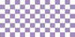 Soft Purple and White Checkerboard Design, A checkerboard pattern with soft purple and white squares, offering a gentle and stylish background option