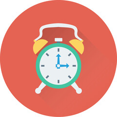 Sticker - Timepiece Vector Icon 