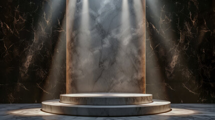 Wall Mural - design, background, empty, light, stage, dark