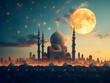 ramadan kareem background vector graphics  illustration
