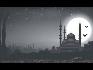 ramadan kareem background vector graphics  illustration
