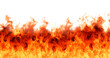 © RenZen - Fire Landscape Isolated on Transparent Background