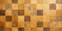 Gold Square Checkered Carpet Texture