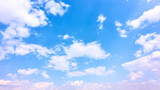 Fototapeta Uliczki - Blue sky - panoramic abstract background