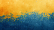 Abstract blue and yellow paper background