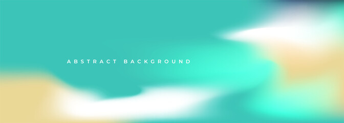 Poster - Pastel colored holographic background. Abstract liquid gradient creative banner. Blurred soft blend color gradation minimalist background. Vector illustration.