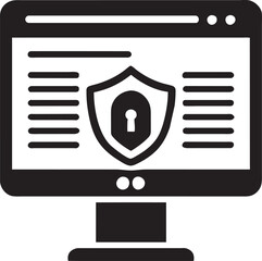 secure websitee-commerce, icon