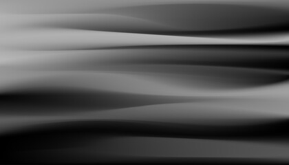 Leinwandbilder - Background, Flyer or Cover Design for Your Business with Abstract Blurred Texture. Vector dark gray blurred background
