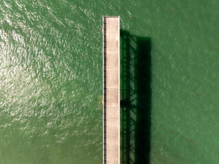 Wall Mural - Bahia Honda Rail Bridge - Florida