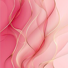 Canvas Print - pink background