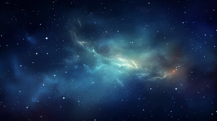 beautiful night sky image. galaxy, stars, nebula