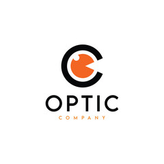 Wall Mural - Optic Company Logo Design 