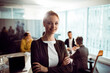© Davor - Portrait of a confident businesswoman in conference room