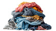 © Media Srock - Pile of dirty laundry Isolated transparent background. PNG Format.