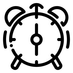 Sticker - alarm clock icon