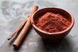 Ayurvedic herbal skin care red sandalwood powder bowl