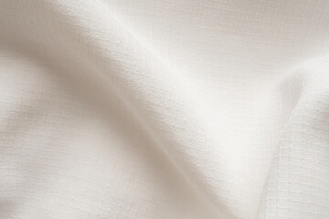 White sports clothing fabric football shirt jersey texture abstract background