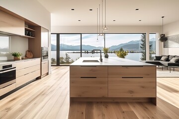 Poster - modern kitchen interior