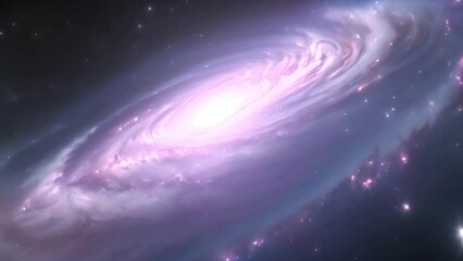 Wall Mural - massive spiral object in the sky generative ai