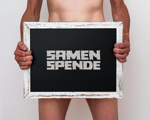 Canvas Print - Samenspende