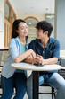 © Timeimage - Photo of young Asian couple hang out together