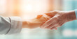 © Stock Media Labs - Close-up of a helping hand an elderly person and medical staff. Caring for the elderly in the future.