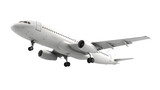 Fototapeta  -  Airline Concept Travel Passenger plane. Jet commercial airplane
