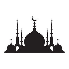 Mosque logo images illustration