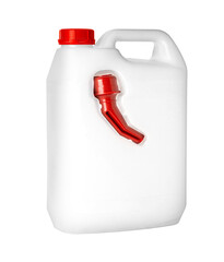 Sticker - white plastic canister