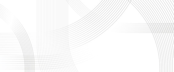 Wall Mural - vector abstract background with white color technology concept geometric line transparent background